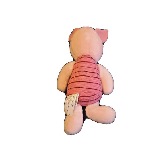 Piglet Plush Disney's Winnie the Pooh Cartoon Character 13" Weighted Bottom - Picture 4 of 11
